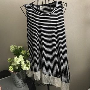 Graduated Lace bottom top